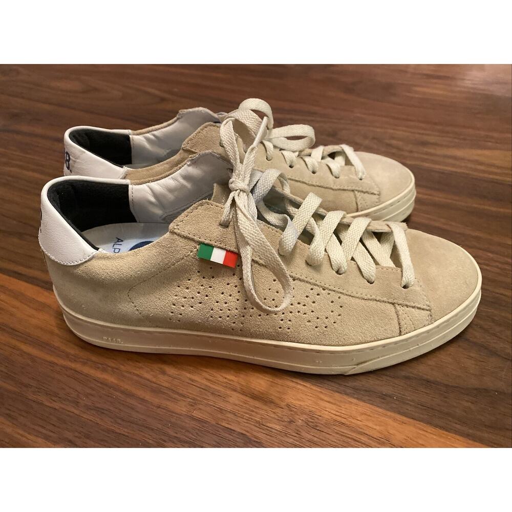 P448 JACK BEIGE/WHITE Size Men Euro 38 US 7.5